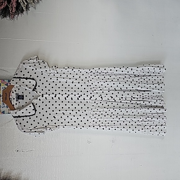 Hot Topic Dress Hearts Button Down Front Shortsleeve Size XL - Picture 8 of 9